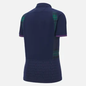 Camisas réplica de la selección femenina de rugby de Escocia 2025/26 para partidos en casa
