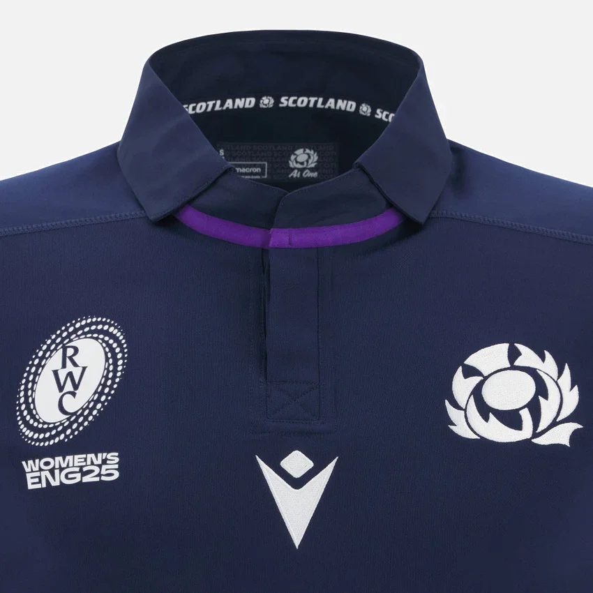 Camisas réplica de la selección femenina de rugby de Escocia 2025/26 para partidos en casa Camisas réplica de la selección femenina de rugby de Escocia 2025/26 para partidos en casa