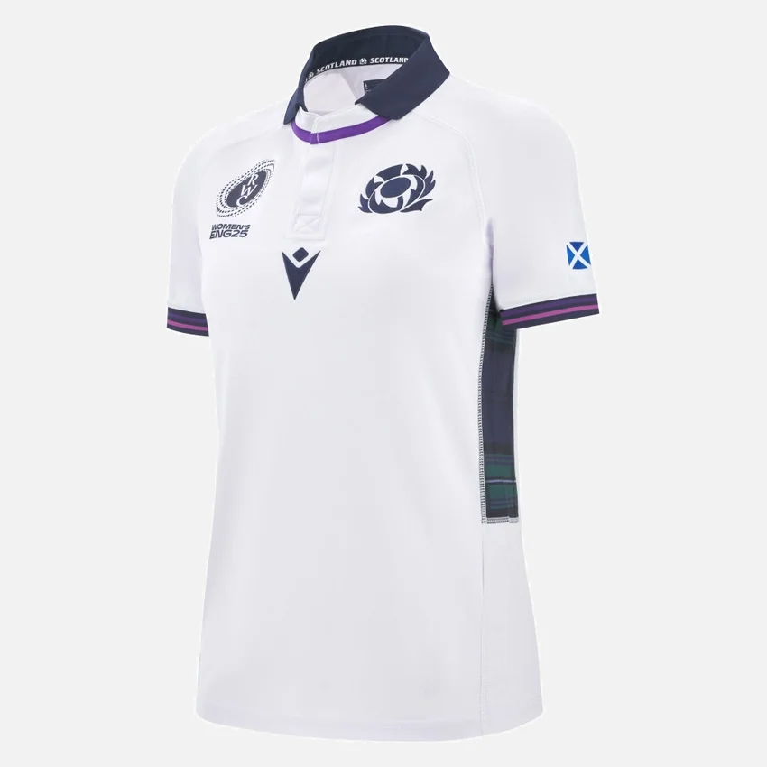 Camisas réplica de la selección femenina de rugby de Escocia para la Copa del Mundo de Rugby Femenino 2025/26 (visitante) Camisas réplica de la selección femenina de rugby de Escocia para la Copa del Mundo de Rugby Femenino 2025/26 (visitante)