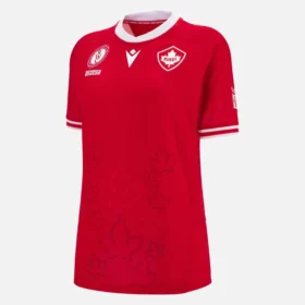 Camisas réplica de local de la selección femenina de rugby de Canadá para la WRWC 2025