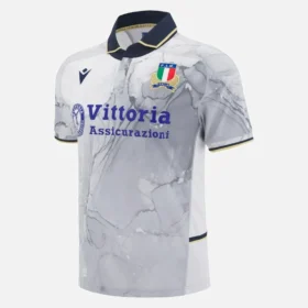 Camisas réplica de poliéster para adultos de Italia Rugby 2025/26 (visitante)