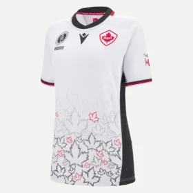 Camisas réplica de visitante de la selección femenina de rugby de Canadá WRWC 2025