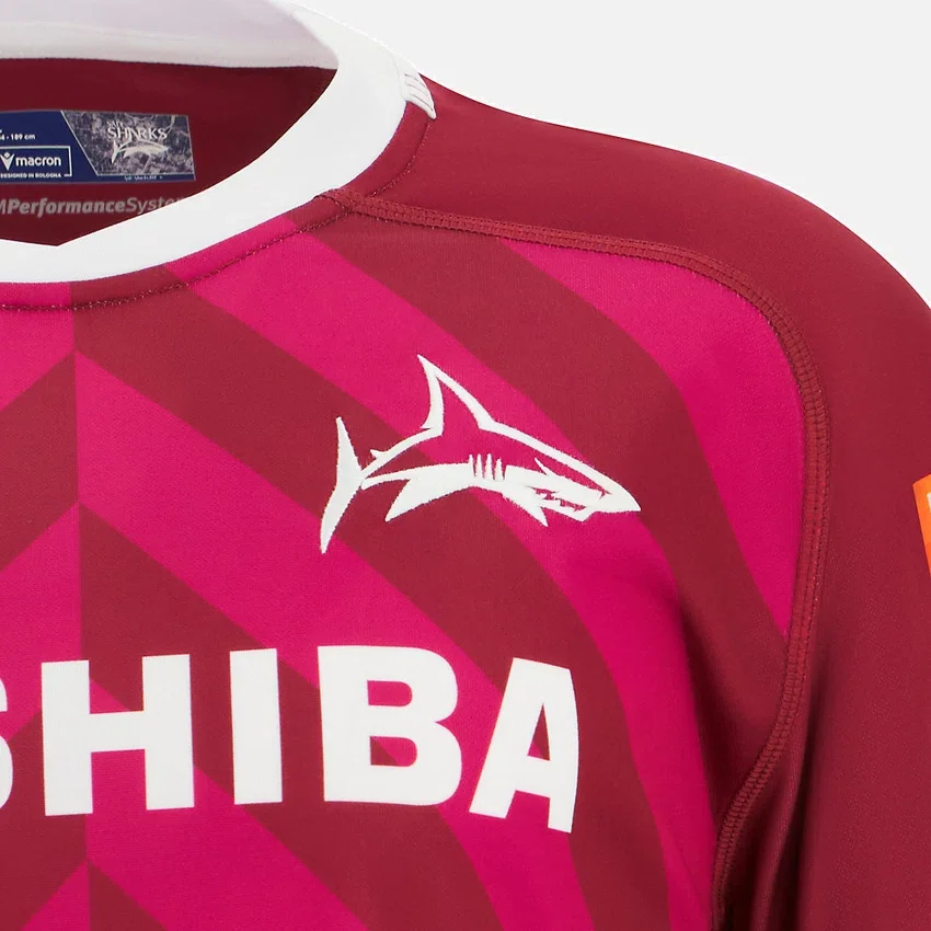 Camisas réplica de visitante de los Sale Sharks 2025/26 Camisas réplica de visitante de los Sale Sharks 2025/26