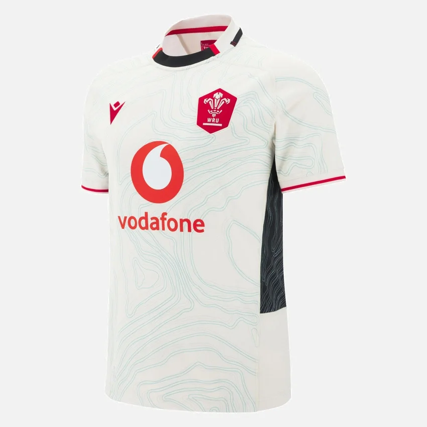 Camisas réplica de visitante del Welsh Rugby 2025/26 Camisas réplica de visitante del Welsh Rugby 2025/26