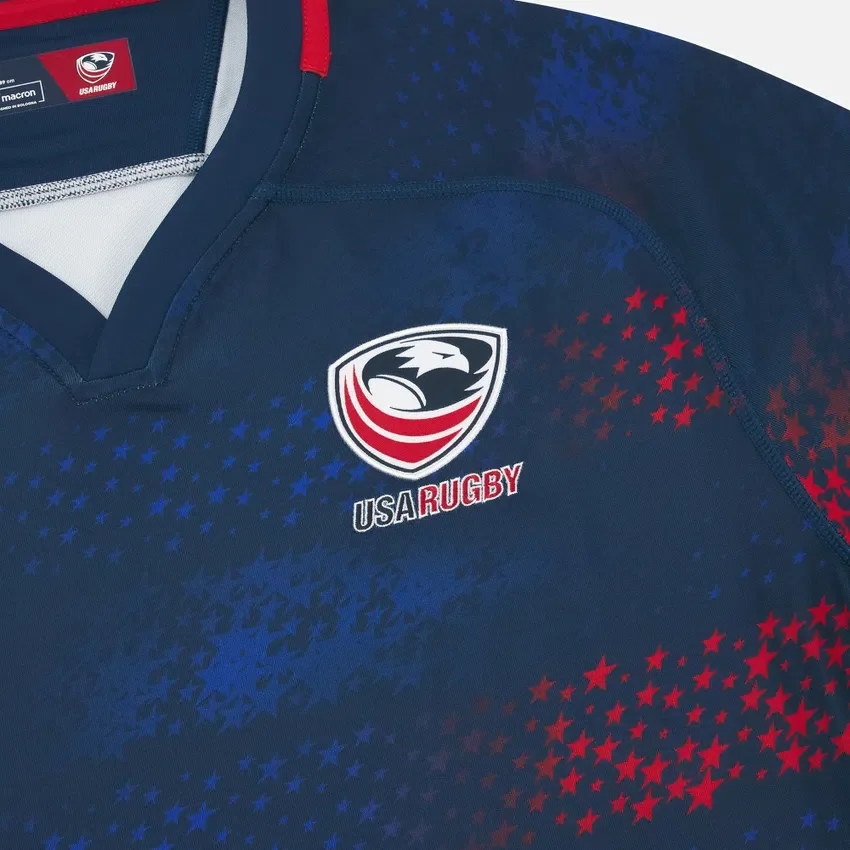 Camisas réplica de visitante para adultos de USA Rugby 2025/26 Camisas réplica de visitante para adultos de USA Rugby 2025/26
