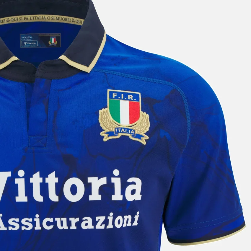 Camisas réplica local junior de Italia Rugby 2025/26 Camisas réplica local junior de Italia Rugby 2025/26