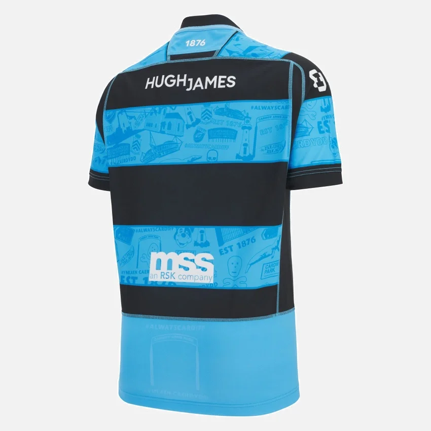 Camisas réplica locales del Cardiff Rugby 2025/26 Camisas réplica locales del Cardiff Rugby 2025/26