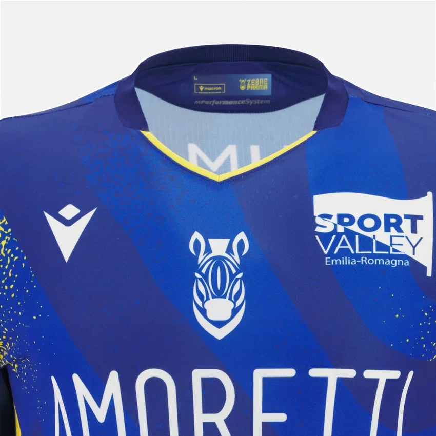 Camisas réplica locales para adultos del Zebre Parma 2025/26 Camisas réplica locales para adultos del Zebre Parma 2025/26