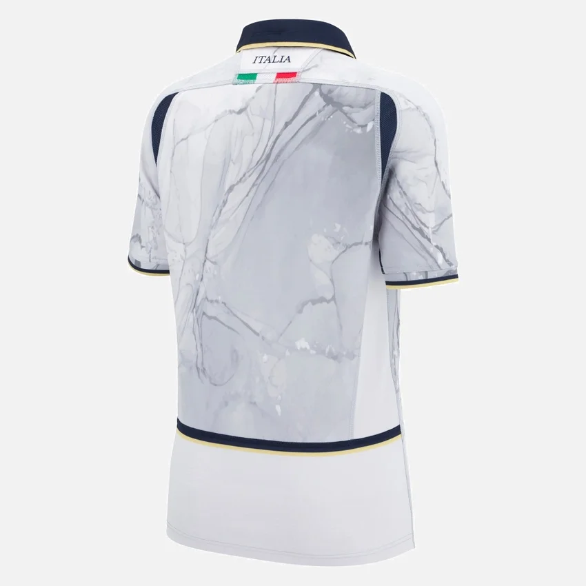 Camisas slim de mujer WRWC 2025 Italia Rugby Away Camisas slim de mujer WRWC 2025 Italia Rugby Away