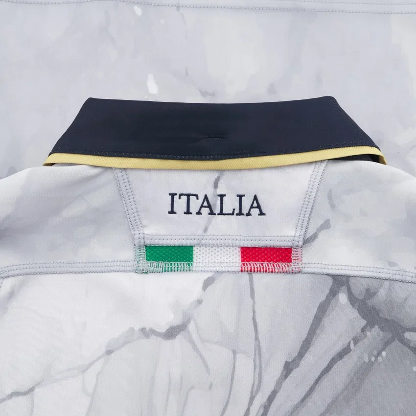 Camisas slim de mujer WRWC 2025 Italia Rugby Away Camisas slim de mujer WRWC 2025 Italia Rugby Away