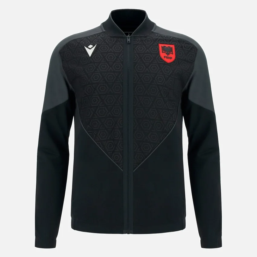 Camiseta con cremallera completa de la selección nacional de Albania FSHF 2026/27 Camiseta con cremallera completa de la selección nacional de Albania FSHF 2026/27