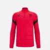 Camiseta con cremallera de 1/4 de la selección nacional de Albania FSHF 2026/27 Junior Camiseta con cremallera de 1/4 de la selección nacional de Albania FSHF 2026/27 Junior