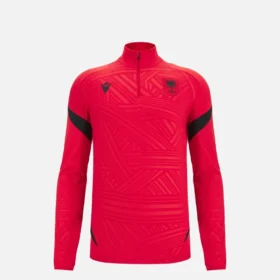 Camiseta con cremallera de 1/4 de la selección nacional de Albania FSHF 2026/27 Junior