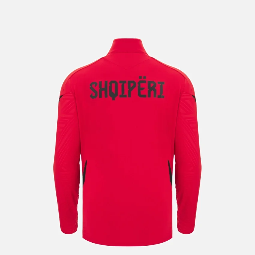 Camiseta con cremallera de 1/4 de la selección nacional de Albania FSHF 2026/27 Junior Camiseta con cremallera de 1/4 de la selección nacional de Albania FSHF 2026/27 Junior