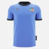 Camiseta de algodón acanalado Italia Rugby 2025/26 Línea para aficionados Camiseta de algodón acanalado Italia Rugby 2025/26 Línea para aficionados
