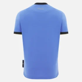 Camiseta de algodón acanalado Italia Rugby 2025/26 Línea para aficionados