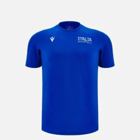 Camiseta de algodón de viaje para jugadores juveniles de Italbasket 2025/26