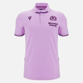 Camiseta de algodón de visitante de Scottish Rugby 2025/26 con manguitos Camiseta de algodón de visitante de Scottish Rugby 2025/26 con manguitos