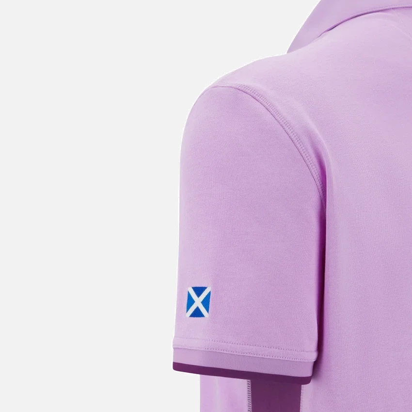 Camiseta de algodón de visitante de Scottish Rugby 2025/26 con manguitos Camiseta de algodón de visitante de Scottish Rugby 2025/26 con manguitos