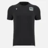 Camiseta de algodón negra Glasgow Warriors 2025/26