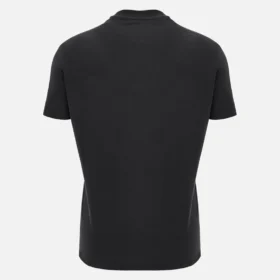 Camiseta de algodón negra Glasgow Warriors 2025/26