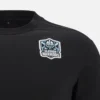 Camiseta de algodón negra Glasgow Warriors 2025/26