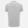 Camiseta de algodón para adultos de la colección Unibo en gris jaspeado Camiseta de algodón para adultos de la colección Unibo en gris jaspeado