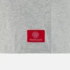 Camiseta de algodón para adultos de la colección Unibo en gris jaspeado Camiseta de algodón para adultos de la colección Unibo en gris jaspeado