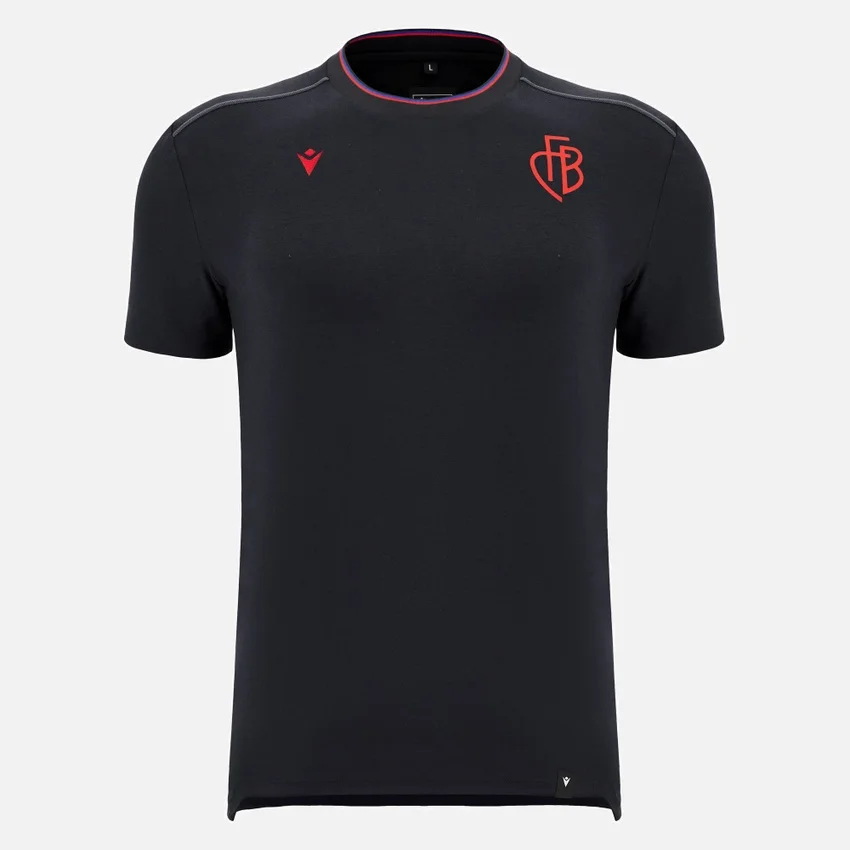 Camiseta de algodón para adultos FC Basel 2025/26 Athleisure Camiseta de algodón para adultos FC Basel 2025/26 Athleisure