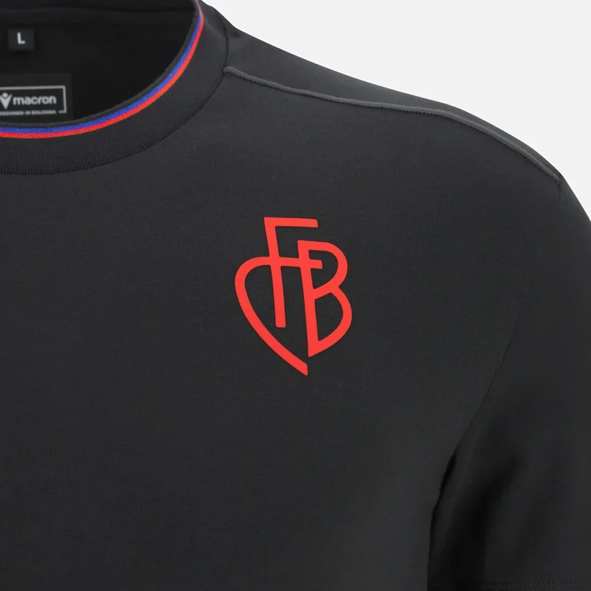 Camiseta de algodón para adultos FC Basel 2025/26 Athleisure Camiseta de algodón para adultos FC Basel 2025/26 Athleisure