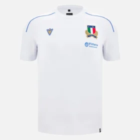 Camiseta de algodón para adultos Italia Rugby 2025/26 Athleisure