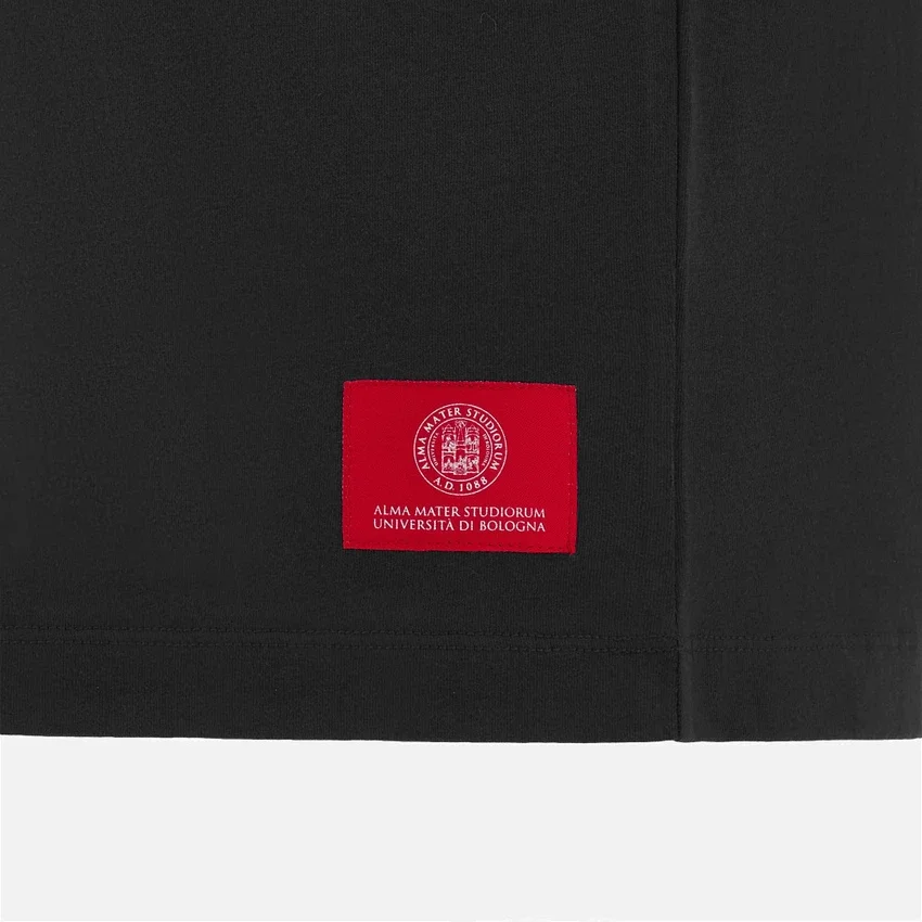 Camiseta de algodón para adultos Unibo Collection Black Camiseta de algodón para adultos Unibo Collection Black