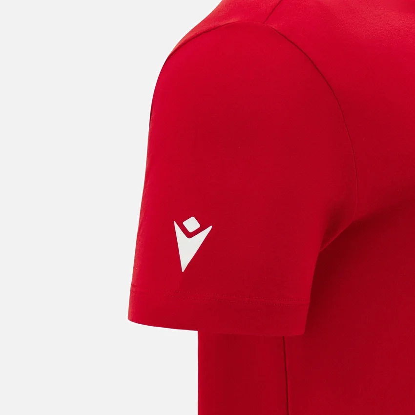 Camiseta de algodón para niños Unibo Collection Red Camiseta de algodón para niños Unibo Collection Red