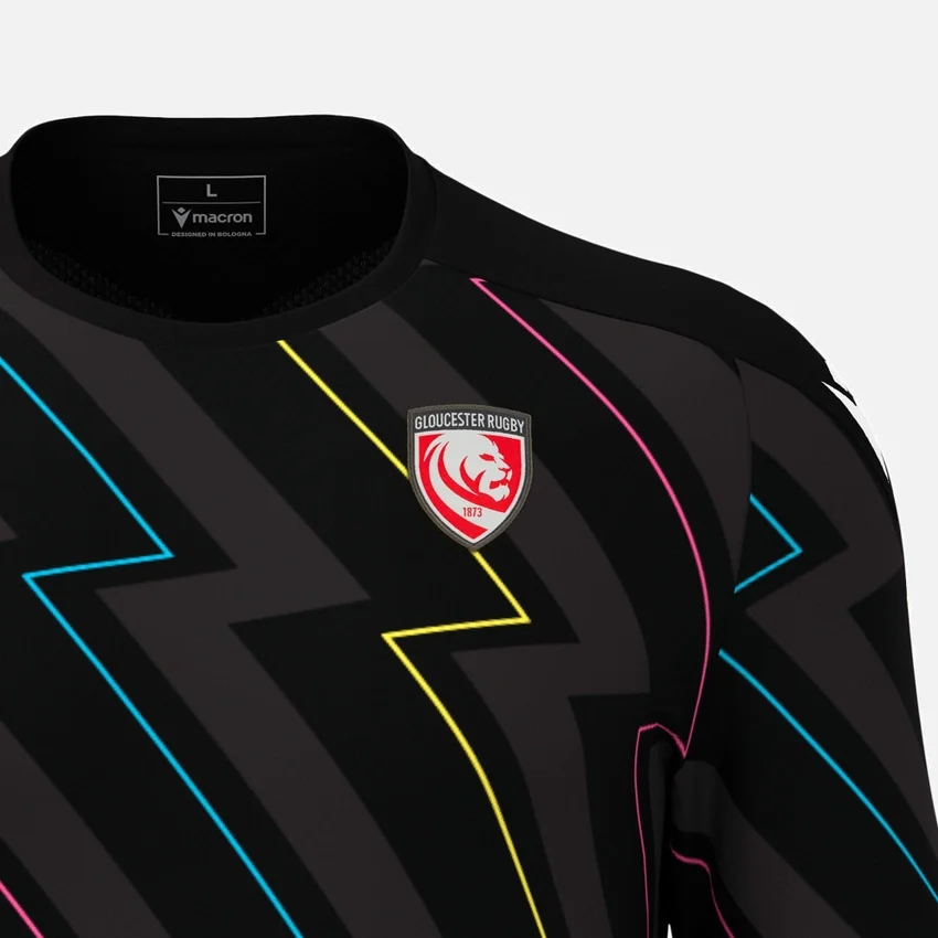 Camiseta de calentamiento del Gloucester Rugby 2025/26 Camiseta de calentamiento del Gloucester Rugby 2025/26