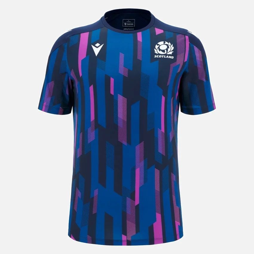 Camiseta de calentamiento Scottish Rugby 2025/26 Camiseta de calentamiento Scottish Rugby 2025/26
