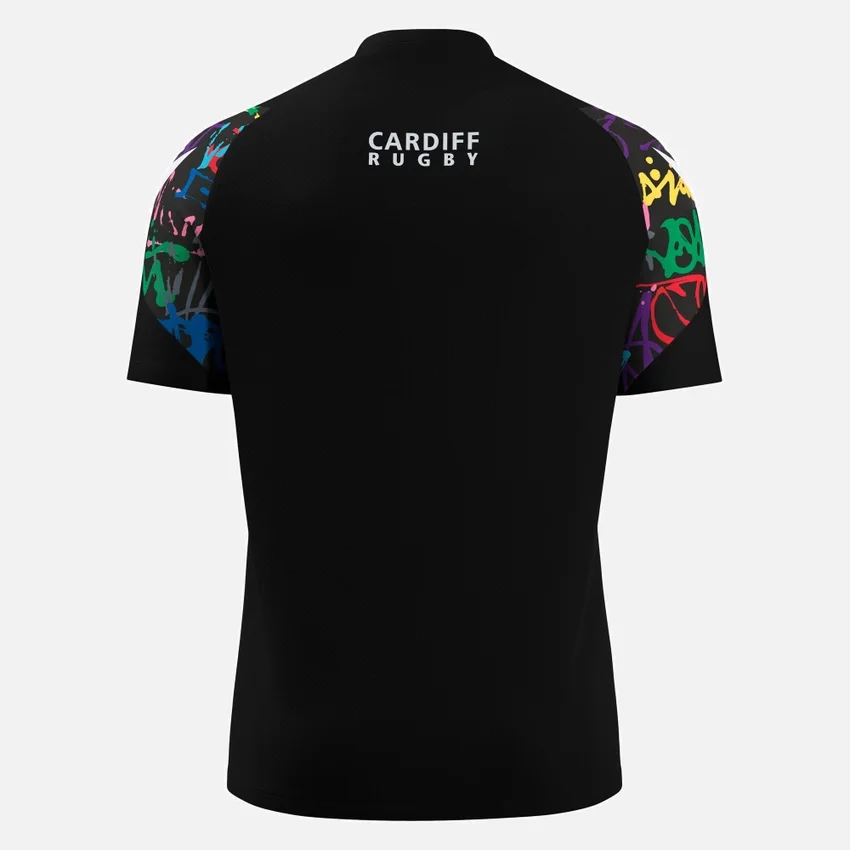 Camiseta de entrenamiento Cardiff Rugby 2025/26 Graffiti Camiseta de entrenamiento Cardiff Rugby 2025/26 Graffiti