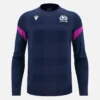 Camiseta de entrenamiento de manguitos Scottish Rugby 2025/26 Camiseta de entrenamiento de manguitos Scottish Rugby 2025/26
