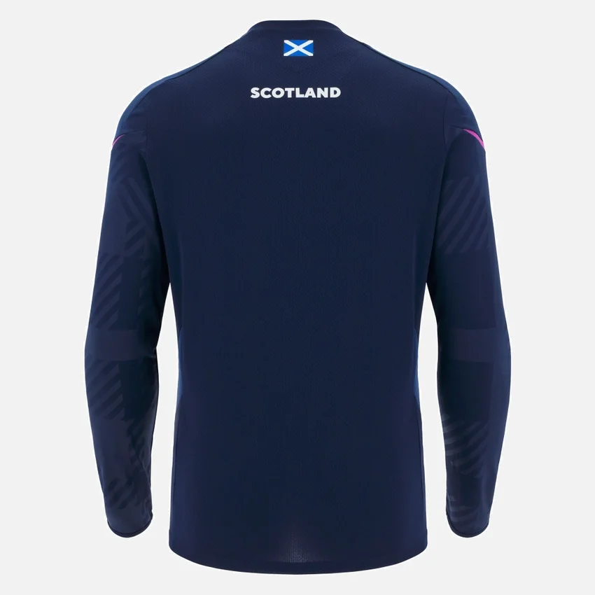 Camiseta de entrenamiento de manguitos Scottish Rugby 2025/26 Camiseta de entrenamiento de manguitos Scottish Rugby 2025/26