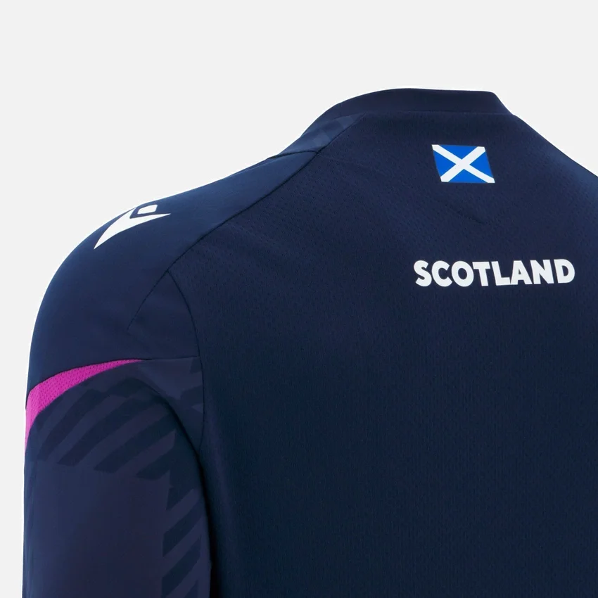 Camiseta de entrenamiento de manguitos Scottish Rugby 2025/26 Camiseta de entrenamiento de manguitos Scottish Rugby 2025/26