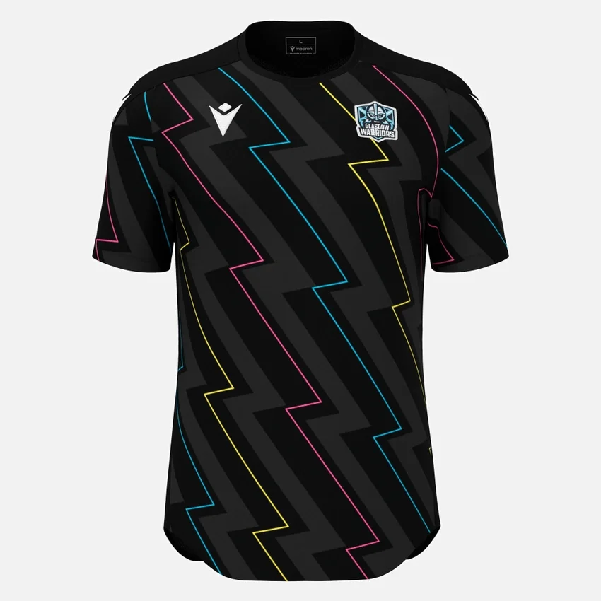 Camiseta de entrenamiento Glasgow Warriors 2025/26 Thunder Camiseta de entrenamiento Glasgow Warriors 2025/26 Thunder