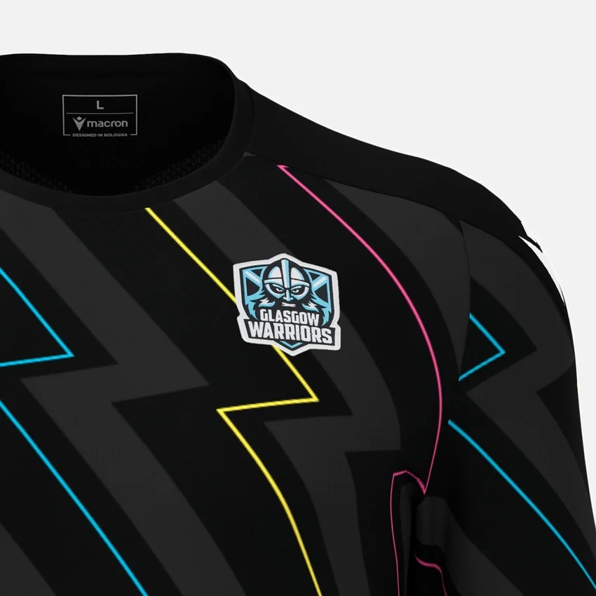 Camiseta de entrenamiento Glasgow Warriors 2025/26 Thunder Camiseta de entrenamiento Glasgow Warriors 2025/26 Thunder