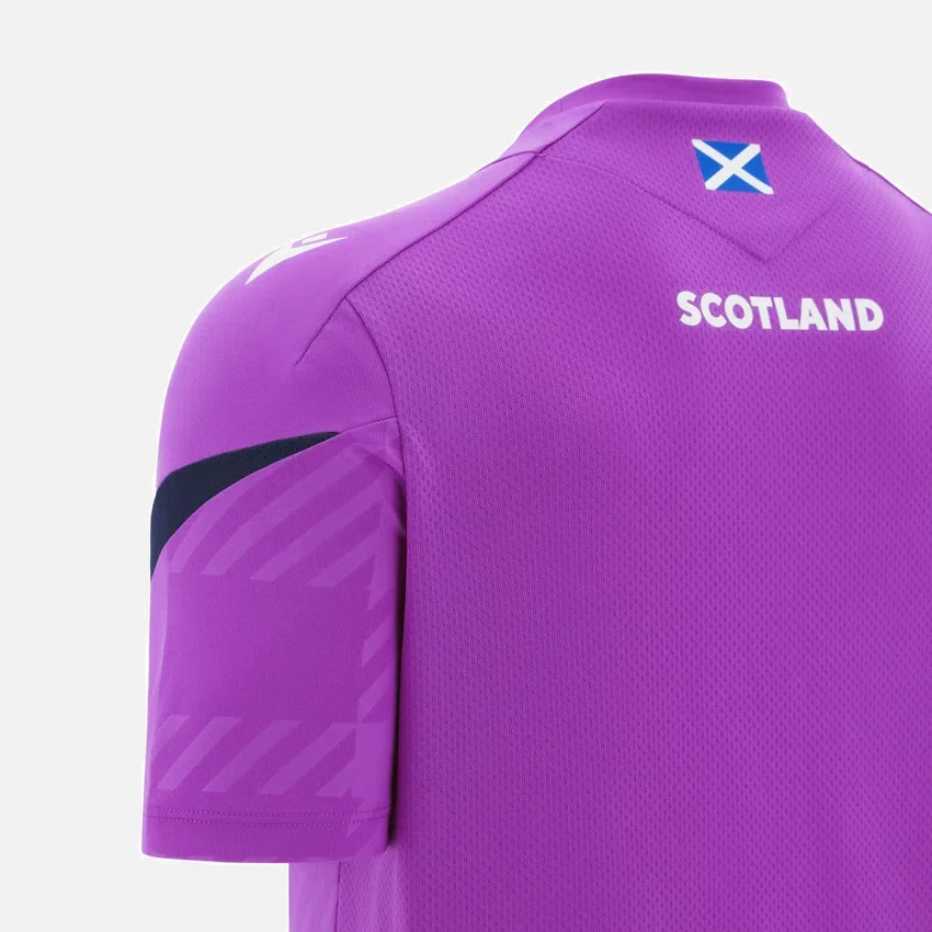 Camiseta de entrenamiento púrpura Scottish Rugby 2025/26 Camiseta de entrenamiento púrpura Scottish Rugby 2025/26