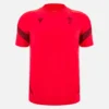 Camiseta de entrenamiento roja Welsh Rugby 2025/26 Camiseta de entrenamiento roja Welsh Rugby 2025/26