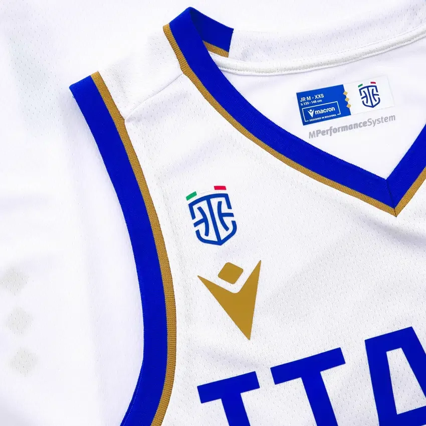 Camiseta de local junior Italbasket 2025/26 Camiseta de local junior Italbasket 2025/26