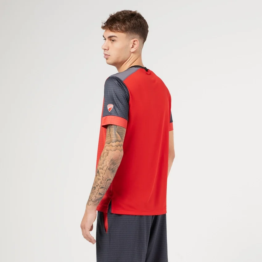 Camiseta de pádel roja Macron X Ducati Camiseta de pádel roja Macron X Ducati