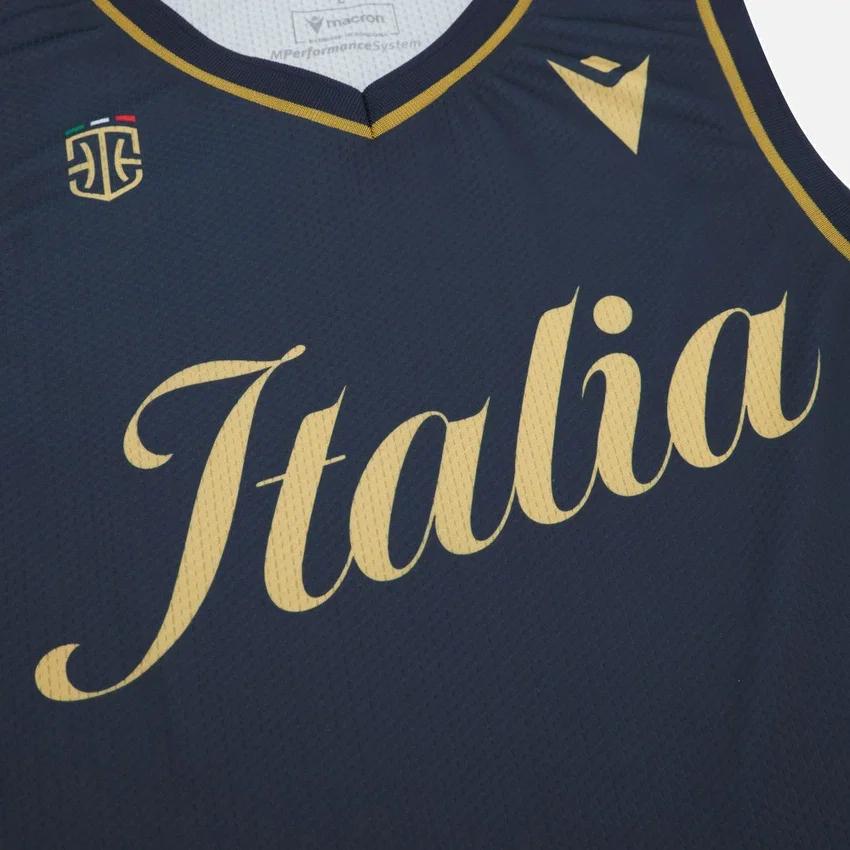 Camiseta de pretemporada Italbasket 2025/26 para adultos Camiseta de pretemporada Italbasket 2025/26 para adultos