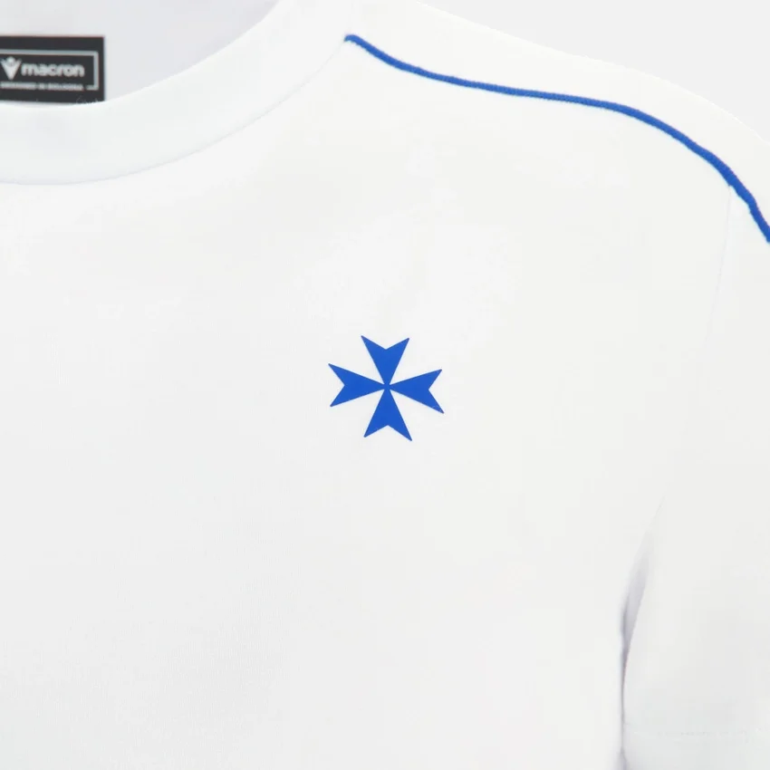 Camiseta de viaje blanca para adultos Auxerre 2025/26 Athleisure Camiseta de viaje blanca para adultos Auxerre 2025/26 Athleisure