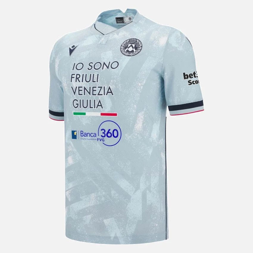 Camiseta de visitante para adultos del Udinese Calcio 2025/26 Camiseta de visitante para adultos del Udinese Calcio 2025/26