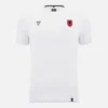 Camiseta deportiva blanca de estilo Athleisure de la selección nacional de Albania FSHF 2026/27 para hombre Camiseta deportiva blanca de estilo Athleisure de la selección nacional de Albania FSHF 2026/27 para hombre