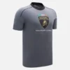 Camiseta deportiva gris para hombre de Automobili Lamborghini Squadra Corse Camiseta deportiva gris para hombre de Automobili Lamborghini Squadra Corse